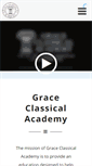 Mobile Screenshot of graceclassical.org